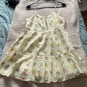 Urban outfitters U0 honey tiered frock mini dress